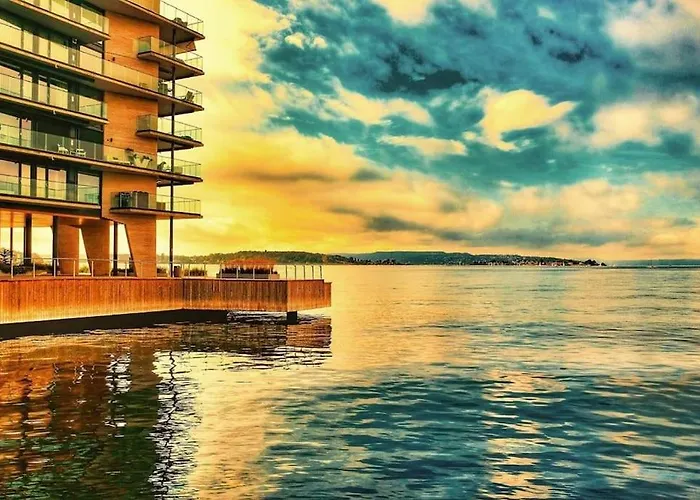 Tjuvholmen / Aker Brygge - Expensive Area In Oslo! Апартаменты